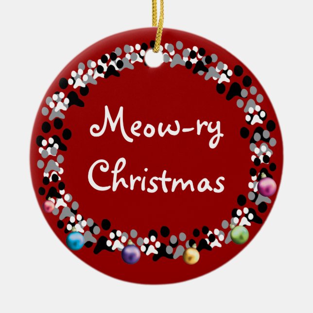 jul Jama-ry Julgransprydnad Keramik (Framsidan)