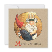 Jul Jenny Nyström Tomte och Lucia CC1187