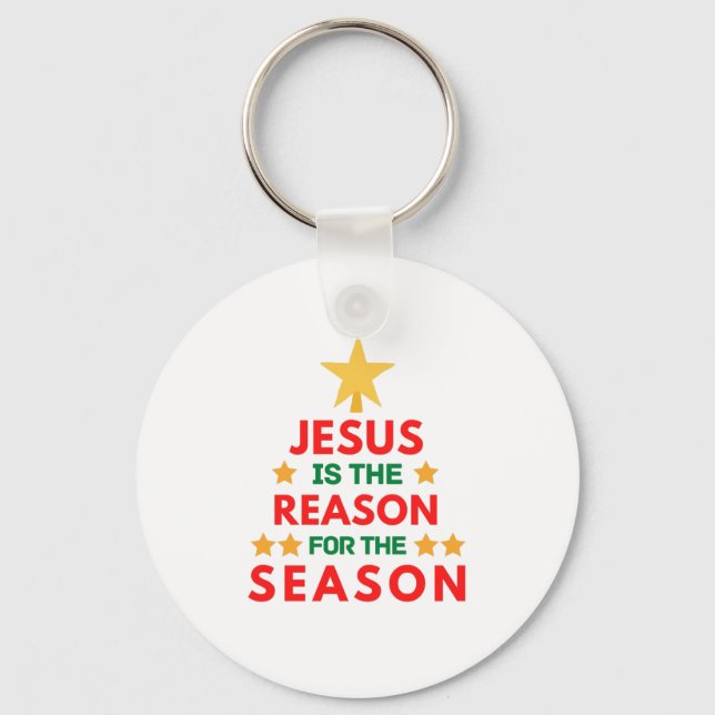 Jul Jesus är anledningen till säsongen Nyckelring (Framsida)