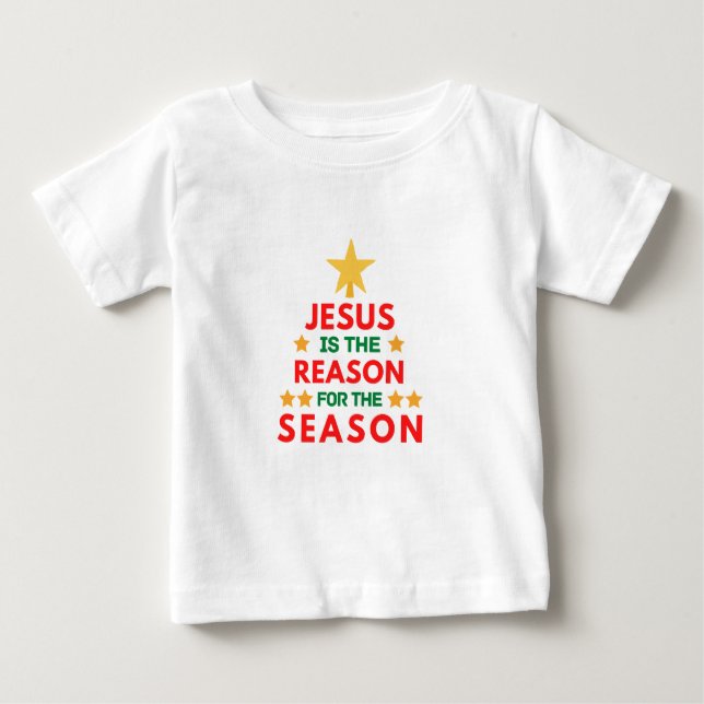 Jul Jesus är anledningen till säsongen T Shirt (Framsida)