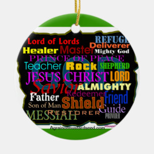 Jul Jesus Julgransprydnad Keramik