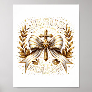 Jul Jesus Kristus är orsaken till Poster