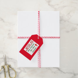 Jul Jesus Reason för säsongen Presentetikett