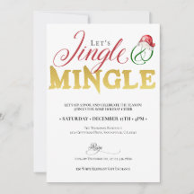 Jul Jingle Mingle Julafton Julhelg Party