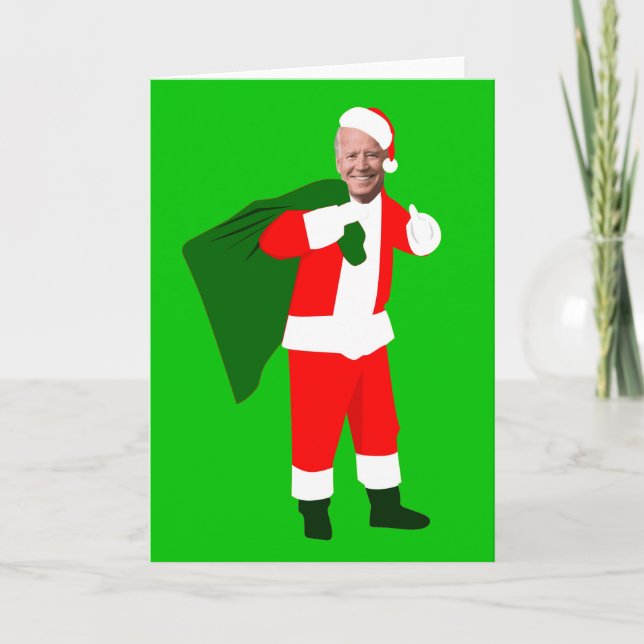 jul joe biden tomte inbjudan (Framsida)