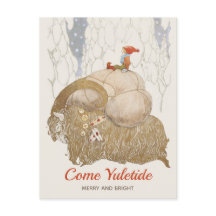 Jul John Bauer Julbocken Yule-get CC1025