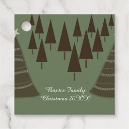 Jul Joy-Elegant Helgdag Stil Gåvor Etiketter