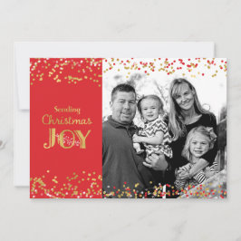 Jul Joy helgdag-gratulationskort Julkort
