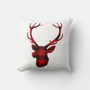 Jul Joy Hjort head Dekorativ kudde
