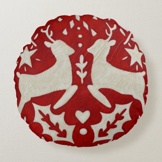 Jul Joy I Rund Kudde (Framsidan)