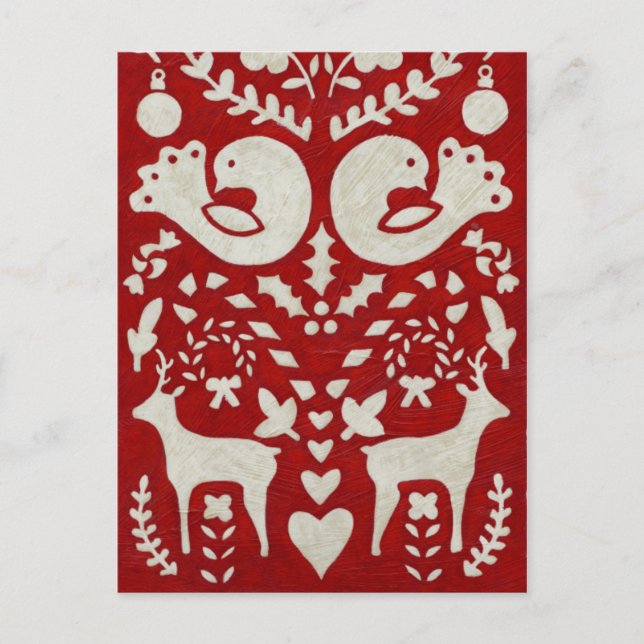 Jul Joy II Helg Vykort (Framsida)