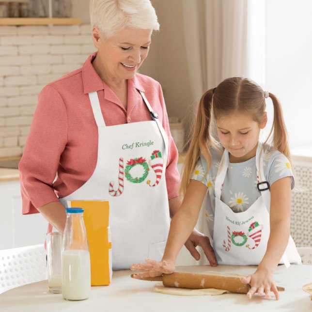 Jul Joy Personlig Apron Förkläde (Skapare uppladdad)