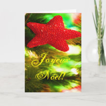 Jul Joyeux Noel Red jul Star I