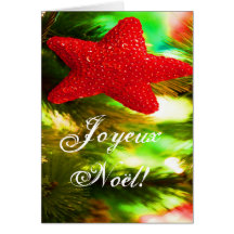 Jul Joyeux Noel Red jul Star III