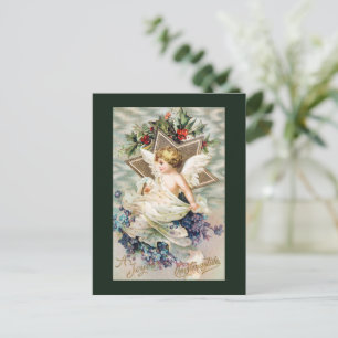 Jul - Joyous Christmastide Helg Vykort