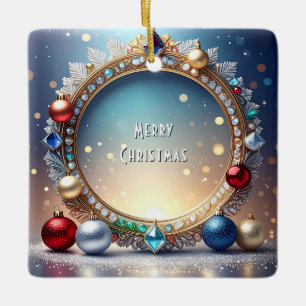 Jul judel Ram Helgdag Ornament