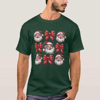 Jul jul jul, jultomten Retro-flicka T Shirt