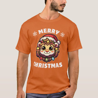 Jul - Jul - Lejon flicka i Ljus T Shirt