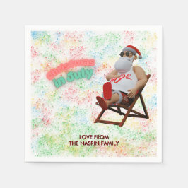 Jul jul Santa Pappersservett