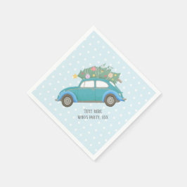 jul, julafton, babypojke, julgran, bil pappersservett