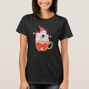 Jul Julafton Cats Jultomten Hat T Shirt