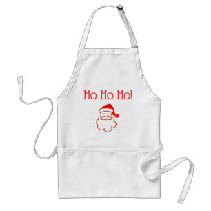 Jul Julafton Santa Red Ho Ho Ho Apron Förkläde