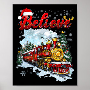Jul-julen i Tåg, tro Polar Express Xm Poster