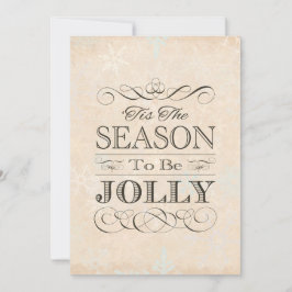 Jul-Julfest Det är säsong till glädjen Inbjudningar