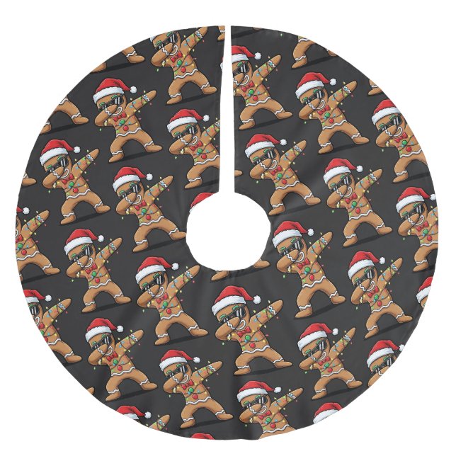 Jul Julgransmatta Borstad Polyester (Framsidan)
