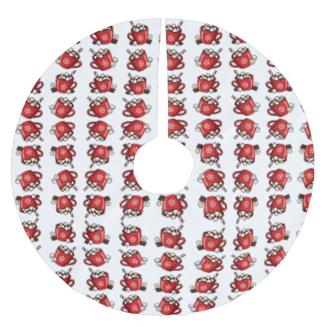 Jul Julgransmatta Borstad Polyester (Framsidan)
