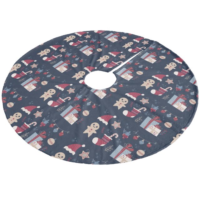 Jul Julgransmatta Fleece (Vinklad)