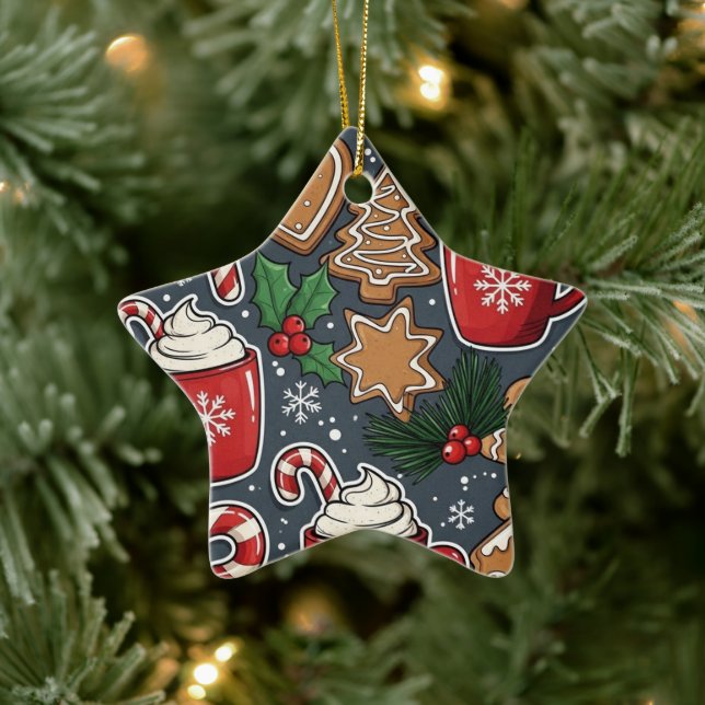 Jul Julgransprydnad Keramik (Träd)