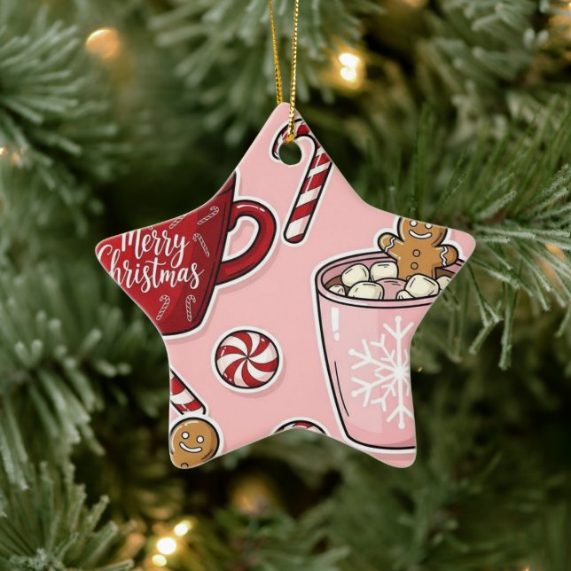 Jul Julgransprydnad Keramik (Träd)