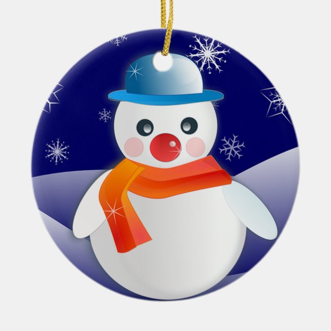 Jul Julgransprydnad Keramik (Framsidan)