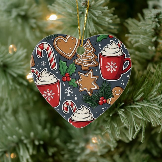 Jul Julgransprydnad Keramik (Träd)