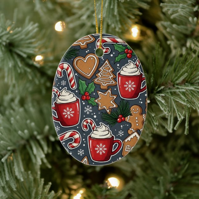 Jul Julgransprydnad Keramik (Träd)