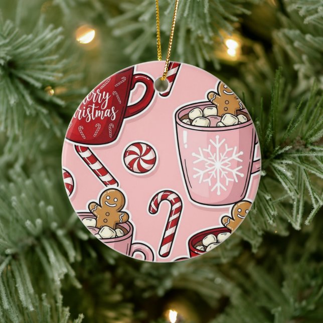 Jul Julgransprydnad Keramik (Träd)
