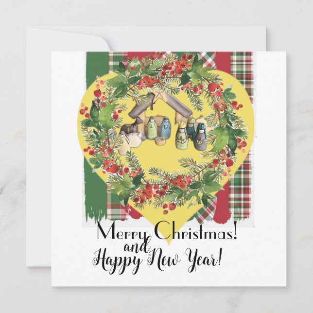 Jul! Julkort (Framsida)