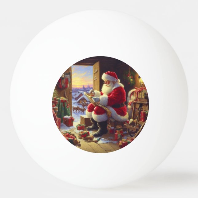 Jul Jultomten 2 Pingisboll (Framsidan)