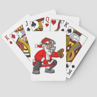 Jul Jultomten Baseball Catcher Boys Girls Casinokort