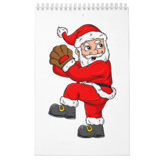 Jul Jultomten Baseball Catcher Boys Girls Kalender