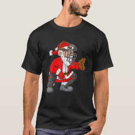 Jul Jultomten Baseball Catcher Boys Julafton T Shirt