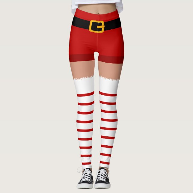 Jul Jultomten costume Leggings (Framsida)