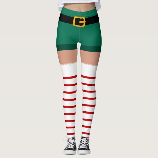 Jul Jultomten costume Leggings (Framsida)