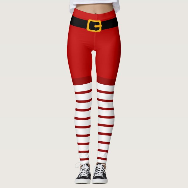 Jul Jultomten costume Leggings (Framsida)