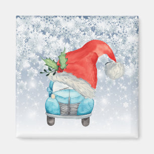 Jul Jultomten Design Magnet