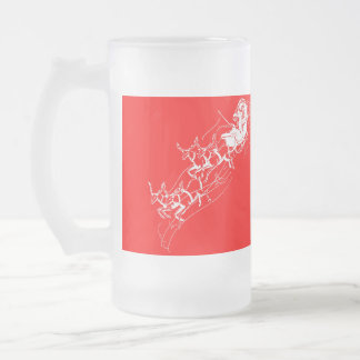 Jul: Jultomten - Frostat Ölglas