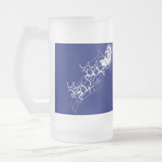 Jul: Jultomten - Frostat Ölglas
