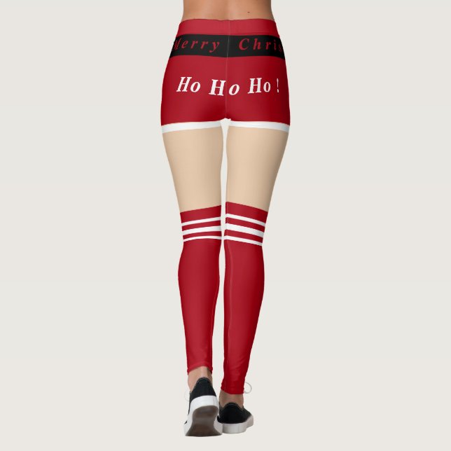 Jul Jultomten Funny Leggings (Baksida)
