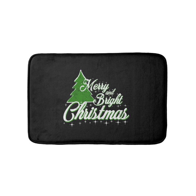 Jul Jultomten Gift Idea Winter Badrumsmatta (Framsidan)